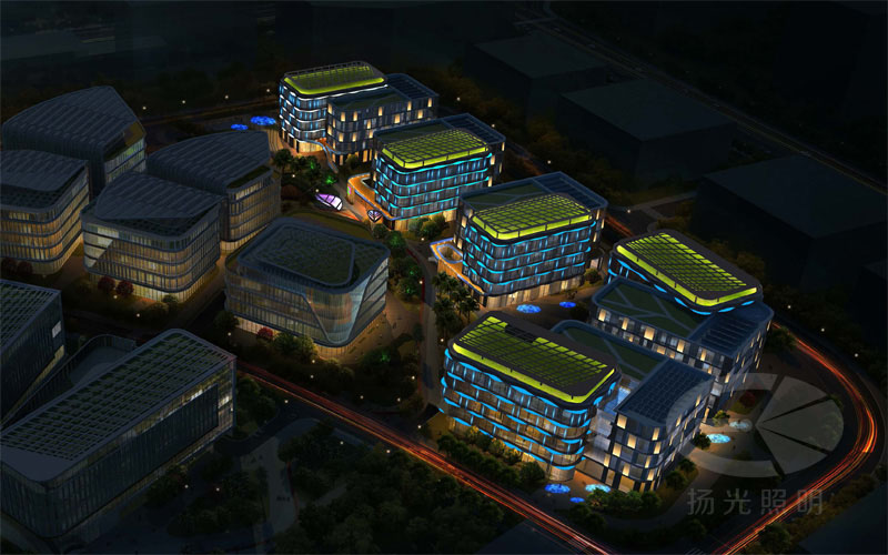 建筑亮化燈光設(shè)計效果圖