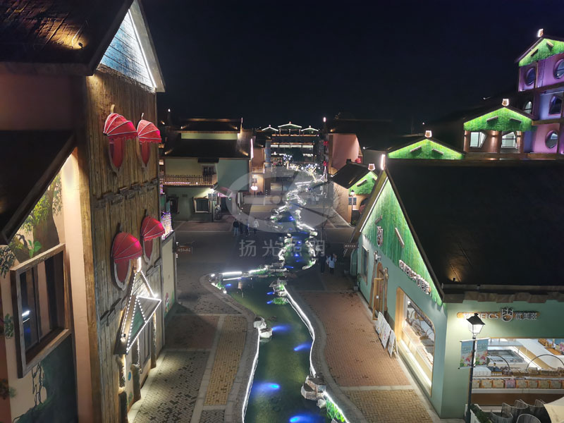 景區(qū)夜游燈光工程實(shí)拍圖三