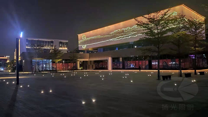 創(chuàng)意園照明工程夜景圖